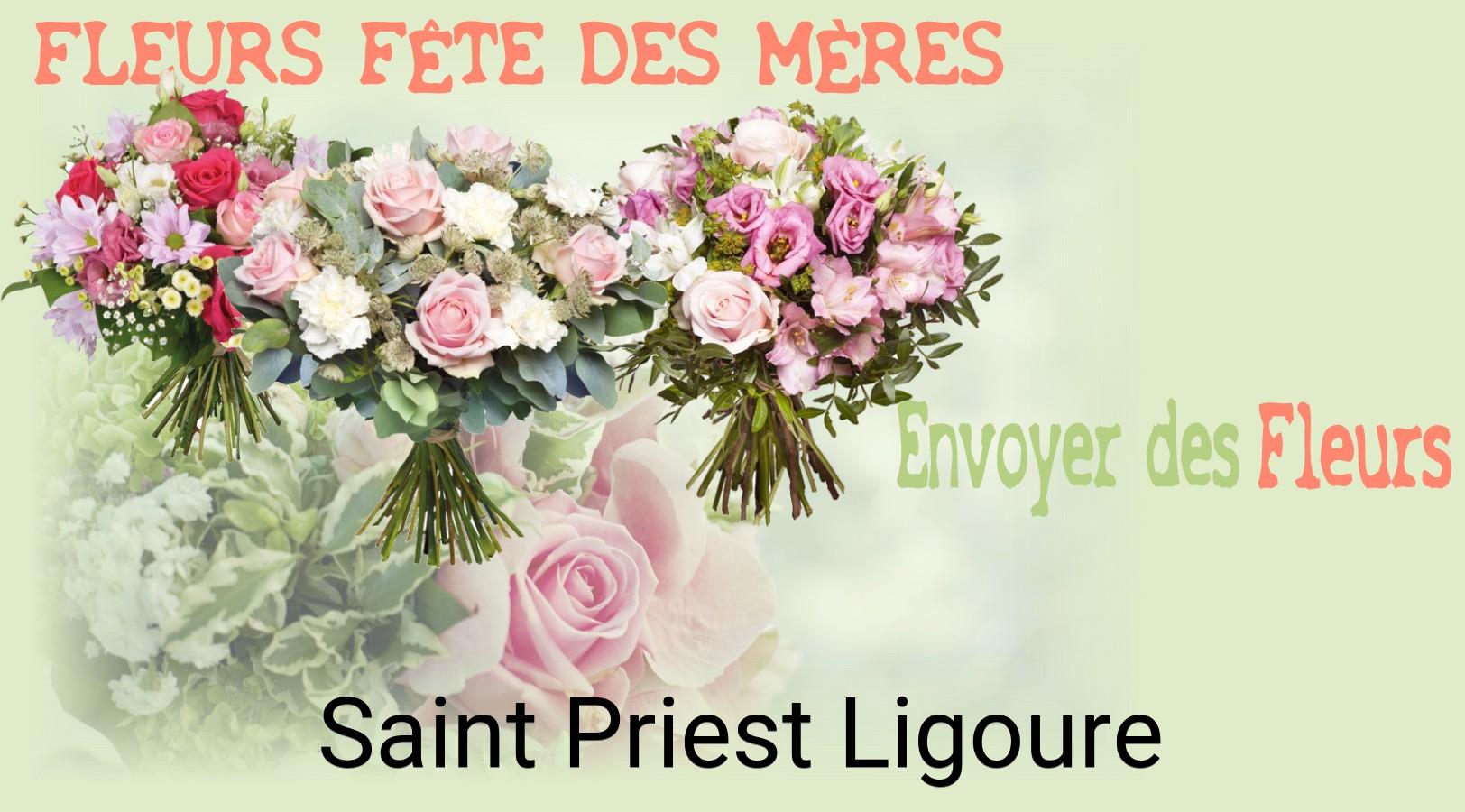 Bouquet de Fête des Mères livré à Saint-Priest-Ligoure